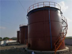 佳木斯机务段立式储油罐制作